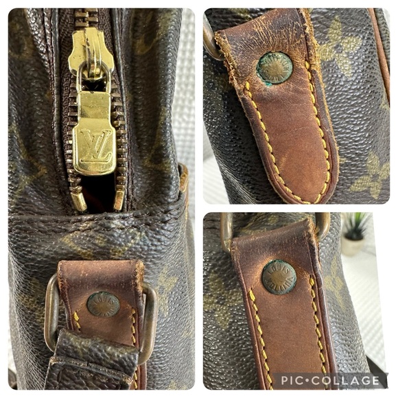 Vintage Louis Vuitton Danube Crossbody Bag (8907SL) - Picture 11 of 16